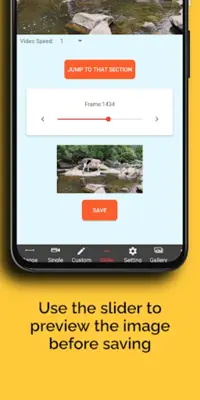 Grab Photos From Videos android App screenshot 2